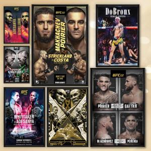 Poster HD Anime Hot Theme Singer/OST/Movie-Waterproof Self-Stick Home Decor U-Ultimate Fighting Championship UFC
