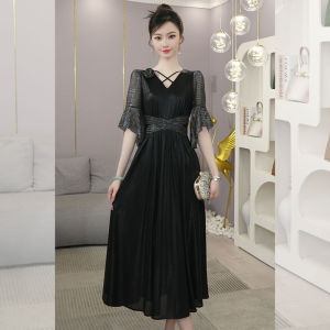 ชุดราตรียาวหรูหรา ฤดูร้อน 2024 ชุดเดรสยาวหรูหรา ทรงสลิมฟิต สง่างาม สำหรับผู้หญิง ชุดราตรีแฟชั่น ชุดเดรสยาวหรูหรา