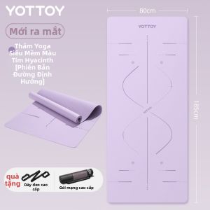 yottoy | Thảm Yoga Dày Chống Trượt Giảm Sốc Không Ồn