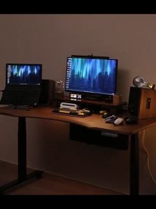 【5-year warranty】Tozient โต๊ะไม้เดสก์ท็อปขนาดใหญ่ปรับความสูงได้คุณภาพสูงโต๊ะตั้งโต๊ะโต๊ะทำงานยกอัตโนมัติโต๊ะสำนักงาน