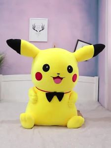 Takara Tomy | Big Size Pokemon Pikachu Plush Toy Kawaii Stuffed Cartoon Anime Comfortable Soft Doll children Plushies Gift