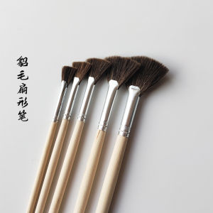 แปรงทาสีน้ำมันแบบใบไม้ขนกระรอกแบบกลมระดับมืออาชีพสำหรับนักศึกษา แปรงทาสีอะคริลิกแบบคลาสสิก แปรงสีน้ำมันแบบอุปกรณ์การเขียน