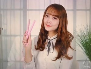 2 in 1 Mini Hair Straightener Ceramic Tourmaline Plate Beauty Flat Iron Heating Curler