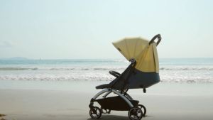 gb ORSA series safety stroller can sit and lie down baby walking baby suspension lightweight folding stroller