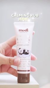 Moell Soothing & Calming Rub Cream - Bantu Meningkatkan Kenyamanan Tidur Bayi | With Cajuput Oil
