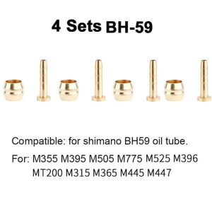 Mountain Bike oil needle 4/10/20set Brake olive head For SHIMANO BH90 BH59 SRAM MAGURA TEKTRO oil brake hose Connecting Insert