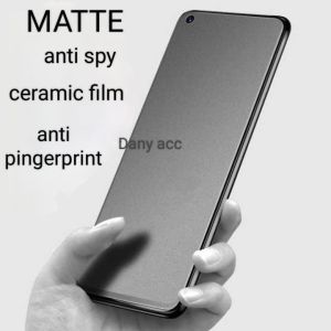 TG REALME 11. 11 NFC 4G. ANTI GORES SPY CERAMIK TPU FILM ANTI INTIP ANTI RETAK TIPE LENGKAP