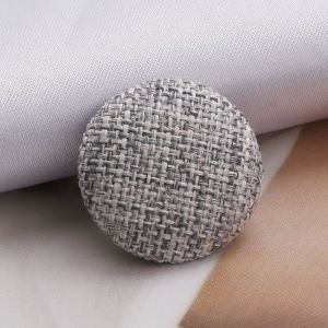 กระดุมผ้ากลมสำหรับเสื้อโค้ท เสื้อสเวตเตอร์ เสื้อคาร์ดิแกน เสื้อคลุม เสื้อผ้าเดรส กระดุมตกแต่งเสื้อผ้า กระดุมอเนกประสงค์