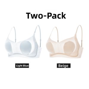 Traceless Ultra-thin Thin Strap Small-Enhancing Backless Bunny-ears Breathable Bra