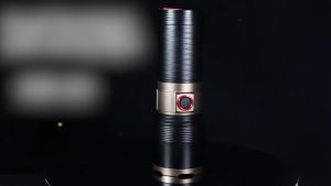 Senter LED Laser Zoom Flashlight Lamp Recharge ZXTX35