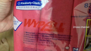 WypAll Microfibre General Reusable Cleaning Cloths 40 x 40cm (4 Bags) 24pack/carton