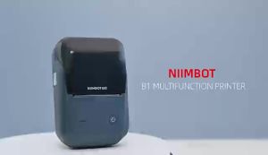 Máy In Nhãn Cầm Tay Di Động Niimbot B1 In Nhiệt Bluetooth Mã Vạch Mã QR Tạo Nhãn Dán Với Cuộn Giấy Màu Nhãn Trắng Dùng Cho Thương Mại