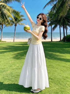 Jeanswest | Summer Fairy White Tiered Skirt