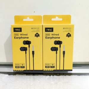 REXI wired Earphone Ai16-k//Ai11-K//Ei03 hansfree double deep bass