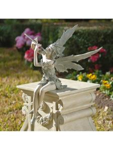 FENGHONGTAO | Fashionable Flute-Playing Fairy Garden Decorative Sculpture