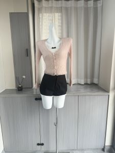 Áo Len Cardigan Dệt Kim Lụa Thêu Fifi Sweet Bohemian Slim Fit Dài Tay Cổ Chữ V Màu Trơn Áo Khoác Ngoài Thời Trang Nữ