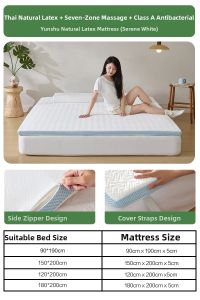 Mercury | Antibacterial Natural Latex Mattress