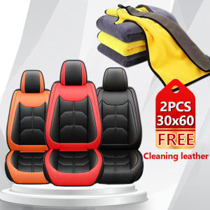 Toyota Hilux Breathable Leather Seat Cover, Fully Wrapped, Waterproof Car Seat Covers Full Set, Pickup Truck Seat Cover