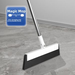 Indoor Household Broom Set Soft Bristle Hair-Free Sweeping Tool Combination New 2024 Plastic Material Versatile Cleaning Device