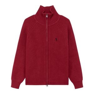zosee | Áo Cardigan Bé Trai Màu Đỏ Dày