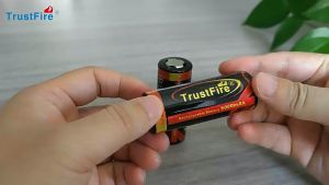 ARAFURA - TrustFire Baterai Li-ion 26650 5000mAh 3.7V Flat Top 1PCS - 1903SN35 - Black