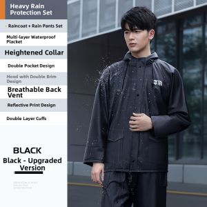 Motorcycle Rain Suit for Delivery Riders