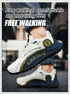 kasut sukan bernafas musim panas pelbagai kombinasi anti gelincir kasut kulit cahaya baru stabilkan