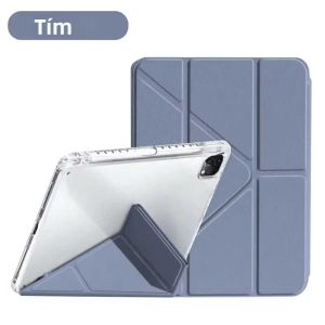 Ốp Lưng TPU Trong Suốt Gấp Chữ Y Cho iPad Thế Hệ Thứ 10 Air 4/5/6 Pro 11/12.9 Mini 6/7 - Vỏ Bảo Vệ Với Tính Năng Tự Động Bật/tắt Màn Hình