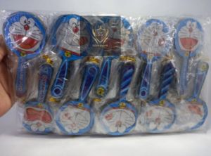 sultan souvenir..1 Pack 50 pcs Souvenir Pernikahan Cermin Bulat Motif Doraemon Souvenir Pernikahan Unik Kaca Doraemon sovenir pernikahan unik