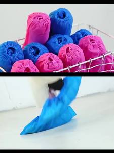 Bao Giày Dùng Một Lần Chống Trượt Bền Đeo Trong Nhà