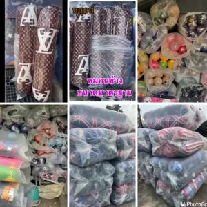 หมอนข้างมาตรฐาน 100 ซม. ลายดาว นุ่มสบาย สำหรับห้องนอน