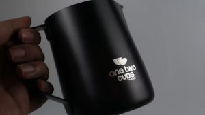 Gelas Pitcher Kopi Jug Minum Espresso Latte Art Stainless Steel 350ml