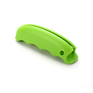 Large Thickened Silicone Vegetable Carrier Bag Holder Does Not Grip Hand Shopping Goods Holder Hook Hanging Ring