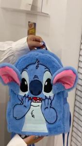laSO Stitch School Bag for Kid Girl Cute Cartoon  Backpack Kindergarten Student Book Bag Kawaii Toddler Backpack