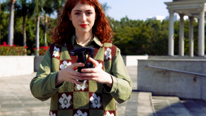 3-Axis Smart Tracking Gimbal Stabilizer KF-M03 Bluetooth Tripod Fill Light with Magnetic Remote for Live Video Recording Vlogging YouTube Compatible with iPhone and Android