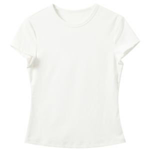 3COLOUR·S | Slimming Fitted Pink Short Sleeve T-shirt Women