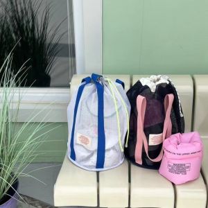 Túi Đi Biển Túi Du Lịch Túi Đeo Vai Túi Lưới Túi Đựng Đồ Túi Lưới Thoáng Khí Dung Tích Lớn Túi Vải Polyester Túi Du Lịch Thường Ngày