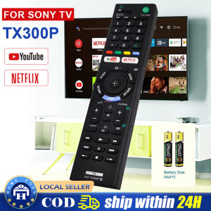 【Local Delivery】 Remote Control RMT-TX300E Suitable for Sony TV LCD TV Led Smart Controller with Youtube Netflix Button RMT-TX300P RMF-TX100 306A-SONY-TV-RC-TX300P