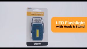 Carson Multipurpose COB LED Flashlight with Hook and Stand KL-20