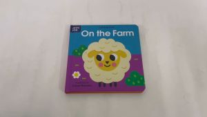 Animals On The Farm Lift The Flap Board Book For Kids & Toddlers with Colourful Illustrations
