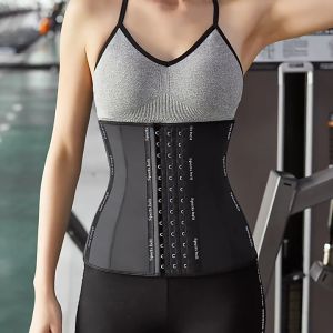 Đai nịt bụng latex 9 xương đai chống gù lưng gen bụng sau sinh giảm mỡ thon gọn eo mềm mại thoải mái DNB004