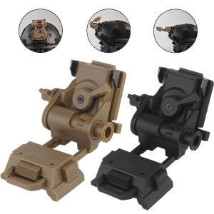BOOIU L4G24 NVG Mount Bracket Holder Nylon Foldable Night Vision Goggles Mount for PVS15 PVS18 PGPNVG18 Helmet Stent Helmet