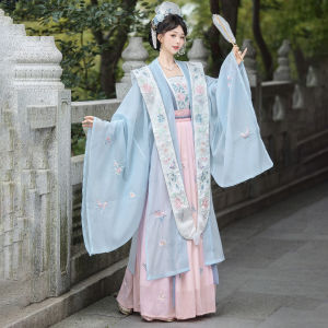 CHANPEI | Váy Hanfu Thanh Lịch Đầy Phong Cách triều Tống có Thêu