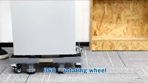 【Bearing800kg】Washing Machine Rack Stand Wheel Adjustable Washing Machine Base Stand Refrigerator Holder Movable Refrigerator Rack Stand Ref Stand With Wheels Refrigerator Stand With Wheels Multifunctional Refrigerator Bracket Stand