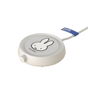 Miffy X MIPOW Coffee Mug Warmer for Office Home with 3 Temperature Settings Auto-Off Cup Warmer Plate for Cocoa Tea Water Electric Heaters Milk For Gift
