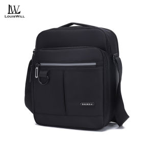 LouisWill Mens Bag Fashion Shoulder Bag Large Capacity Leisure Bag Crossbody Bag Handbag Portable Messenger Bag Anti-Scratch Bag Sling Bag