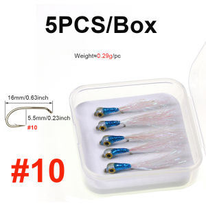 5 CÁI 3D Mắt Cá Trắng Băng Trắng Epoxy Minnow Streamers Mồi Câu Cá Cho Cá Bass Cá Hồi Nước Mặn Nước Ngọt