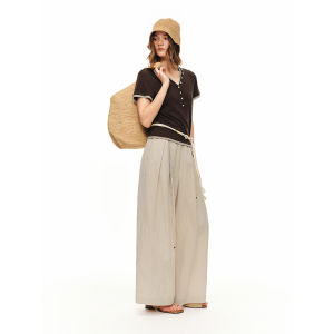 DUSHU | Breathable Loose-fitting Wide Leg Casual Pants