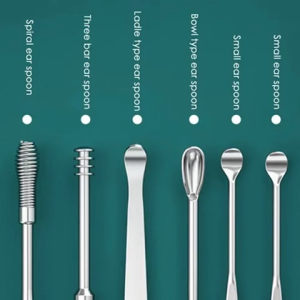 Set 6/9/10 Dụng Cụ Lấy Ráy Tai Đa Năng Tiện Dụng - MOGEE