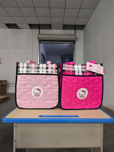 Hello Kitty Sanrio Childrens Tutorial Bag Primary School Girls Tuition Bag Handbag Portable Bag Art Bag Cartoon Kt